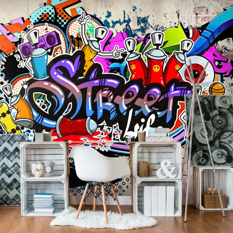 Fototapet Arkiio Street GameStorlek: 350x245 cm Begränsat antal