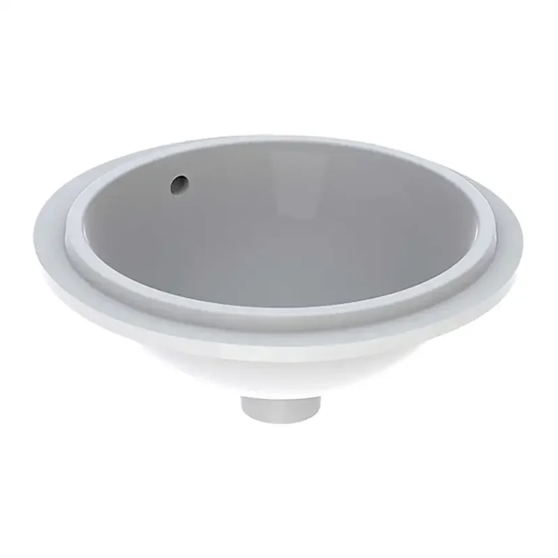 Fynd Tvättställ Geberit Variform 330 mm för underlimning RuntKeraTect, Med Bräddavlopp