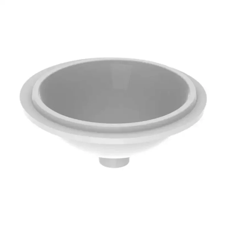 Kampanjpris Tvättställ Geberit Variform 330 mm för underlimning RuntKeraTect, Utan Bräddavlopp