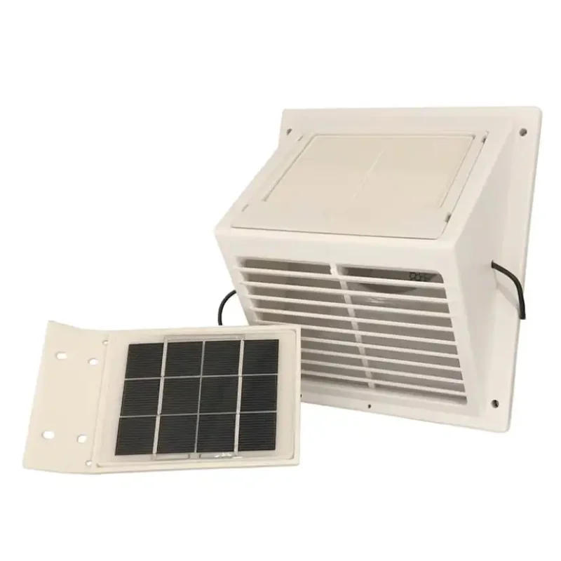 Solventilator Sunwind MiniVent med separat Solpanel risnedsättning