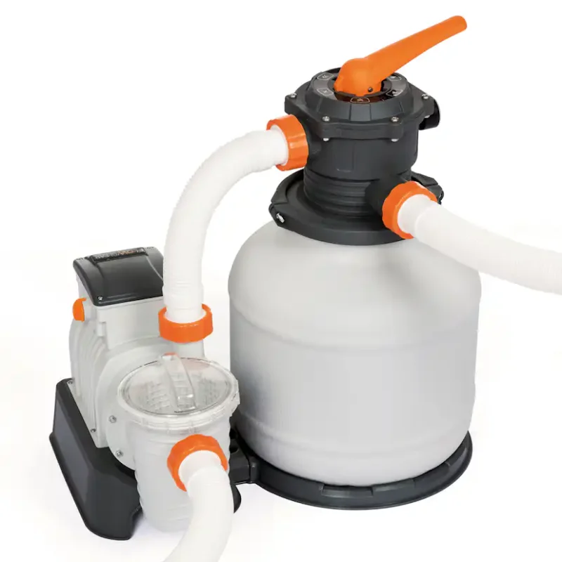 risnedsättning Sandfilterpump Bestway Flowclear Till Ovanmarkpool 1100-54500 Liter
