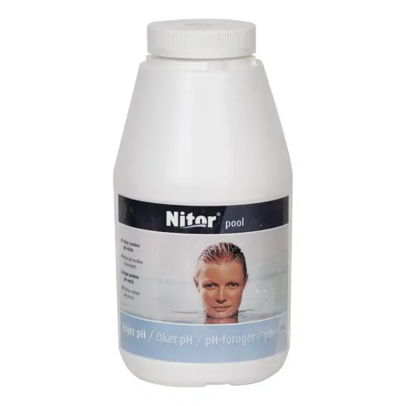 Granulat Fixor by Nitor Höjer pH Poolkemi Pulver 2 kg Populär