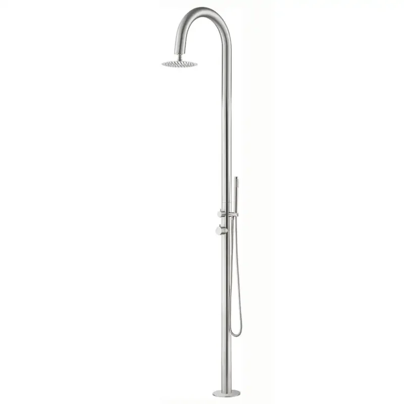 Sista chansen Utedusch Demerx Pure Classic Trädgårdsdusch med Takdusch & Duschhantag