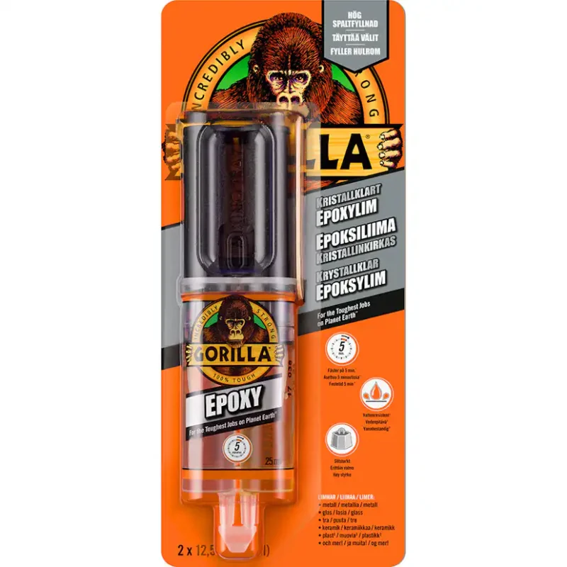 Lim Gorilla Epoxy 25 ml Nyhet
