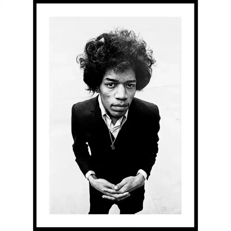Poster Gallerix Jimi Hendrix PortraitStorlek: 21x30 cm Erbjudandepris