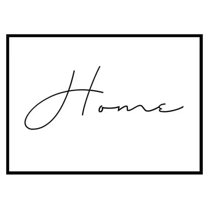 Handla nu Poster Gallerix HomeStorlek: 21x30 cm