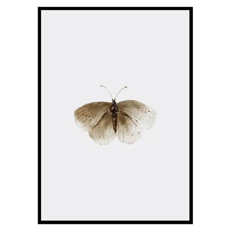 Poster Gallerix Watercolor Butterfly Expressleverans