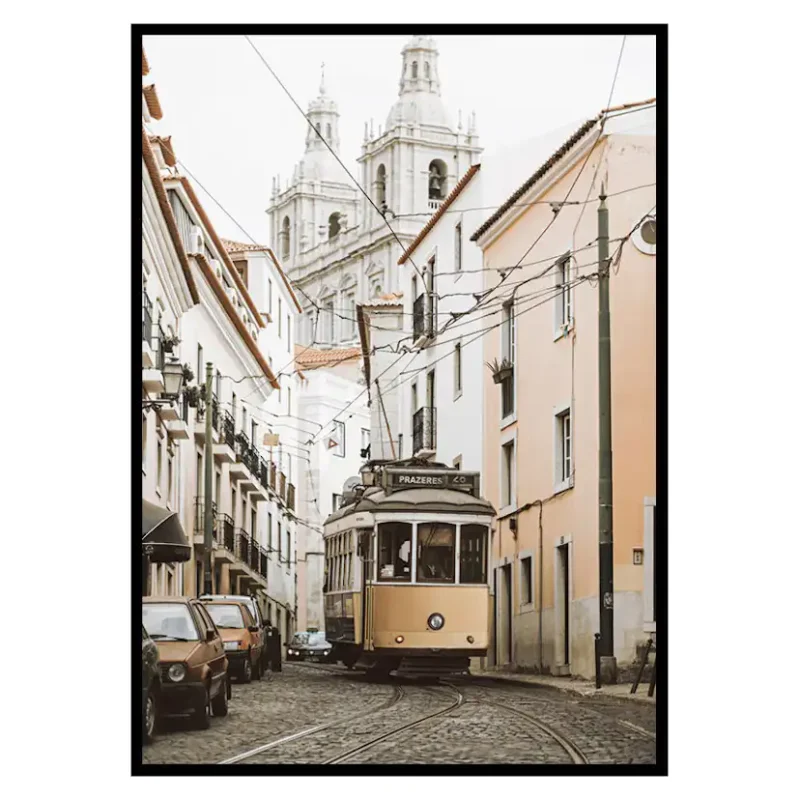 Bästa pris Poster Gallerix Tram In LisbonStorlek: 30x40 cm