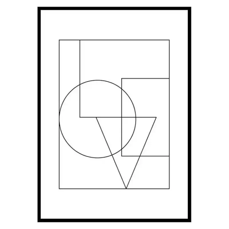 Poster Gallerix Love Line Art No1Storlek: 30x40 cm Köp online