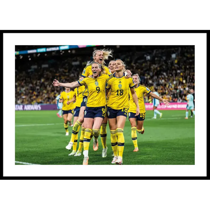 Erbjudandepris Poster Gallerix Fotbolls-VM Australien 202370x100 cm