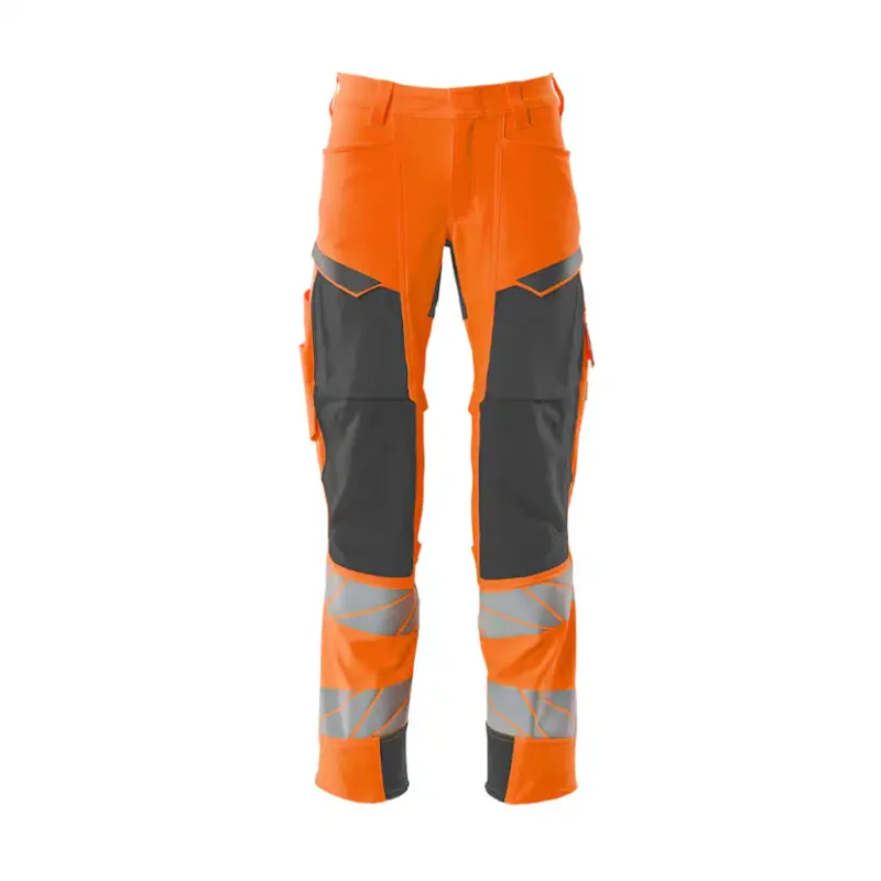 Byxor med knäfickor Mascot Accelerate 19079-511Storlek: 76C49, Färg: Hi-vis Orange/mörk Antracit Trygg betalning